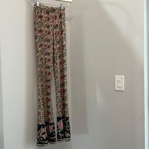 Flared stretchy chaser pants